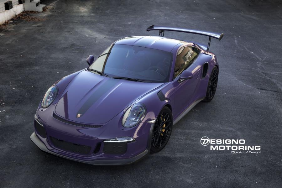Porsche 911 GT3 RS by Designo Motoring on Vossen Wheels (S17-01) '2017